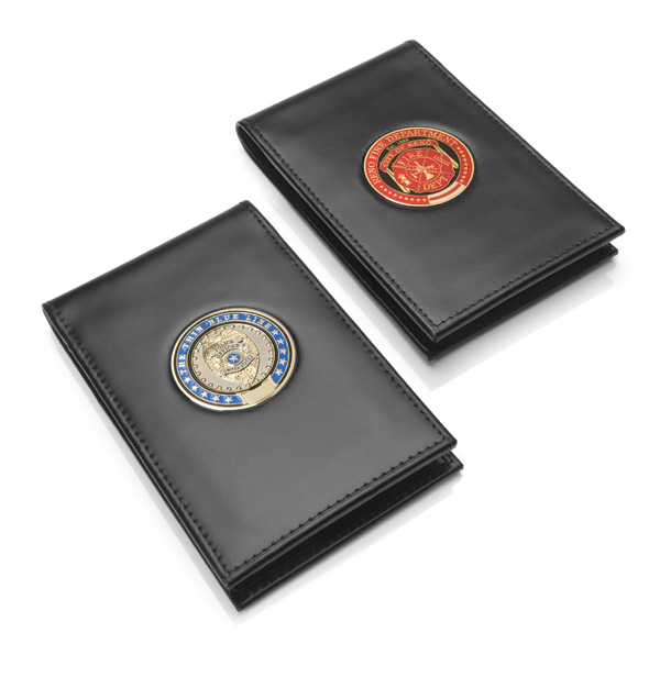 Leather Coin Holder | Delta Challenge Coins | Custom Coins for all